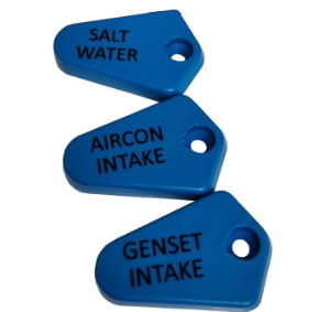 TruDesign Ball Valve Tag Large- Water Intake