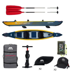 Aqua Marina Tomahawk AIR-K 440, Paddle & Aquapac Classic Case- Exclusive Bundle Price