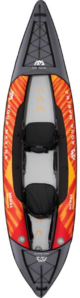 Aqua Marina Memba-390 2 Person Touring Kayak w/ Paddle Set