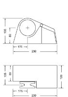 Windlass 300W Horizontal 6mm Gypsy - 710HS