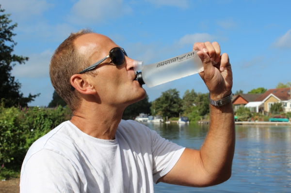 OverBoard Soft Water Bottle 450ml -Black