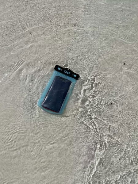 OverBoard Large Waterproof Phone Case Aqua