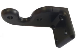 K2W Port Forward Facing Bracket - Aluminium Black Anodised 