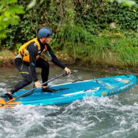 Rapid - White water iSUP, 2.89m/15cm, with river leash