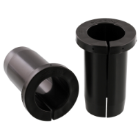 Oar Collars, Black, PAIR,  Loose Unpacked