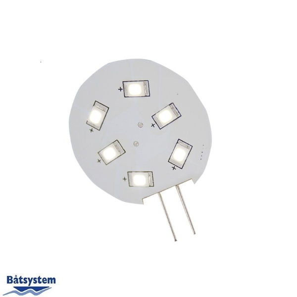 LED Bulb G4 6- LED 12V Replacement Side Fitting - 94G4S6