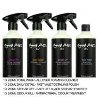 RV Kit Pack - Total Wash, Daily Detail, Streak Off, Odour Kill - 4 x 250ml