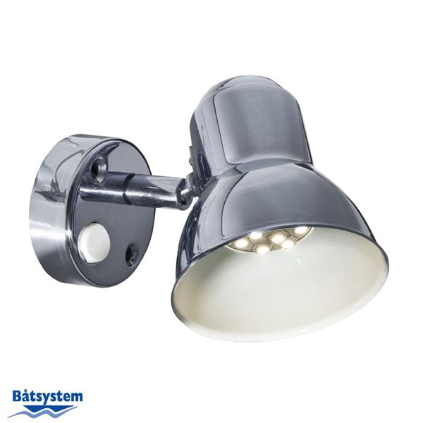 BatSystem Cabin Light Classic Smd Led, Chrome