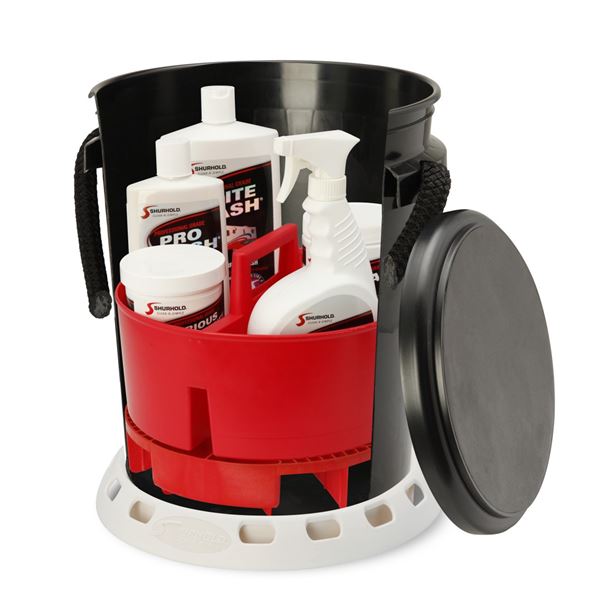 Bucket Deluxe System (Black Bucket with Base)