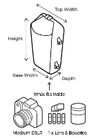 OverBoard 7 Litre SLR Camera Bag