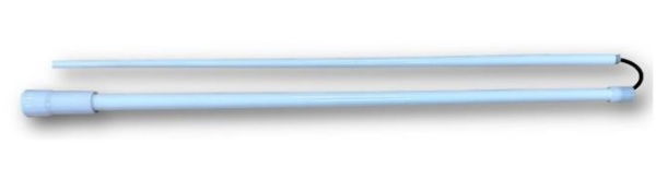 V-Tronix Two-Part 3dB 1.5m Fibreglass VHF Antenna w/ Nylon Ferrule