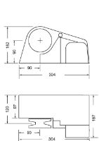 Windlass 1100W, Horizontal, High Power, Alu, 8mm - Pro 900M