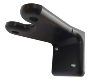 K2W Bow/Stern Forward Facing Bracket - Aluminium Black Anodised 