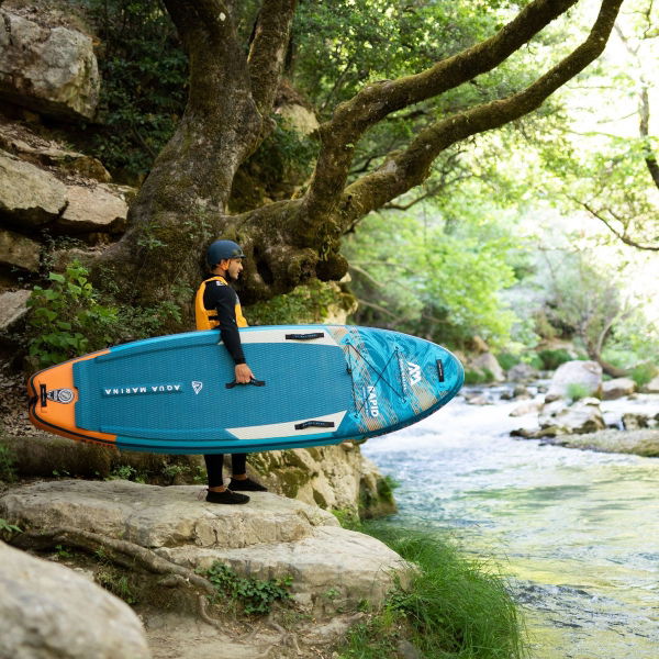 Rapid - White water iSUP, 2.89m/15cm, with river leash