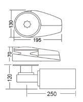 Windlass 1500W Vertical SS base 10mm - WS1500