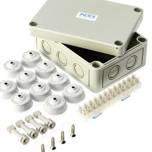 Medium Waterproof 10 Way Connector Junction Box Kit