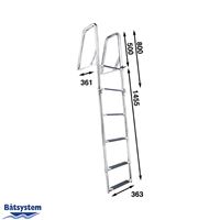 Ladder 1955mm 6 Steps & Grips- BUT50