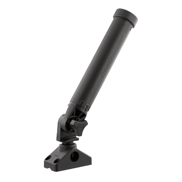 Scotty 476 Rocket Launcher Rod Holder, Black w/241