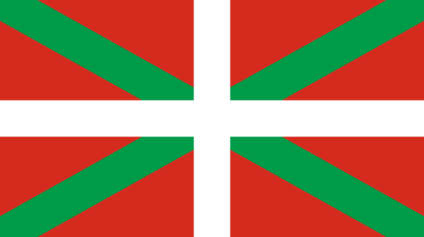 Basque Courtesy Flag 30 x 45cm