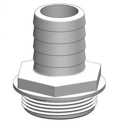 Trudesign Tank Fitting - 1½” White