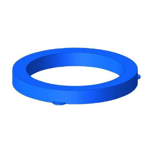 Aquavalve Single Blue Seal (Thick) - Packaged