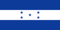 Honduras Courtesy Flag 30 x 45cm NS