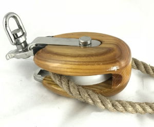 Tall Ship Ash Snatch Block