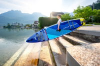 Vibrant Touring 10'0\" - Youth Touring iSUP, 3.05m/12cm, with paddle and coil leash