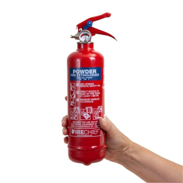 Firechief 600g Fire Extinguisher - 5A 21B C-  Powder