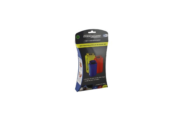 Overboard Three Pack Dry Bag 3L, 6L, 8L Multipack