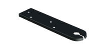 Mast-Top Mounting Bracket - Black Plastic 16mm dia Hole