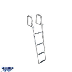 Ladder Telescopic Folding, 1300mm, 4 steps & Grips - BUT45