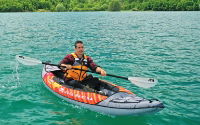 Aqua Marina Memba-330 1 Person Touring Kayak w/ Paddle